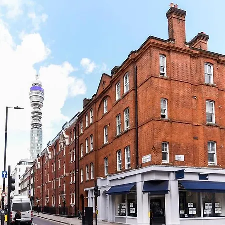 Modern One Bedroom In Fitzrovia, Central Londres Extérieur photo